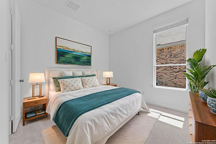 Furnished interior view inside a new home in , New Braunfels (Image 9). Furnished interior view inside a new home in , New Braunfels (Image 9).