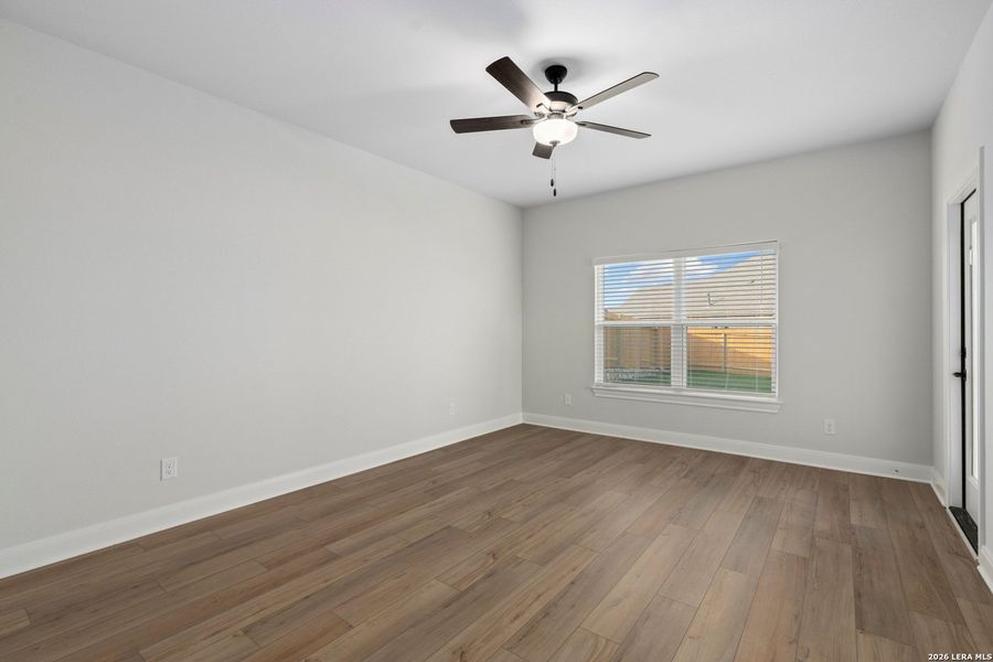 Spacious, unfurnished interior of a new home in Hightop Ridge, Converse (Image 11). Spacious, unfurnished interior of a new home in Hightop Ridge, Converse (Image 11).
