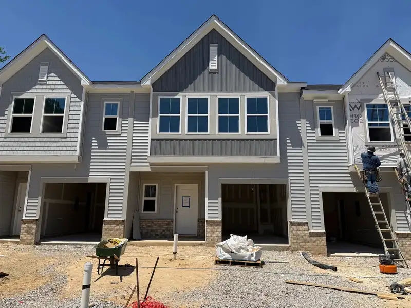 In-progress construction of a new home in Towns at The Point, Rolesville, NC (Image 4).