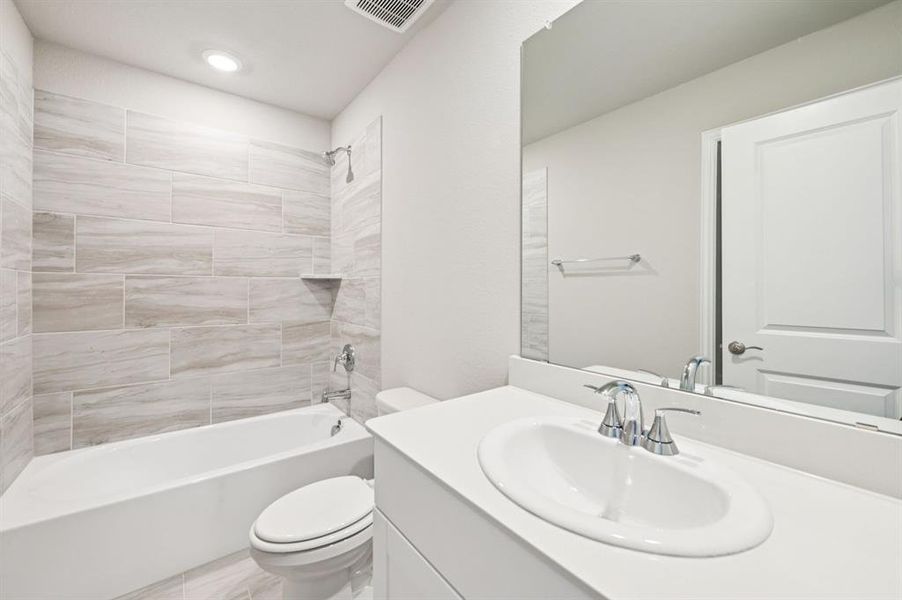 Photo is not of the actual home, but is an inspirational photo of builder’s model home and may depict options, furnishings, and/or decorator features that are not included.