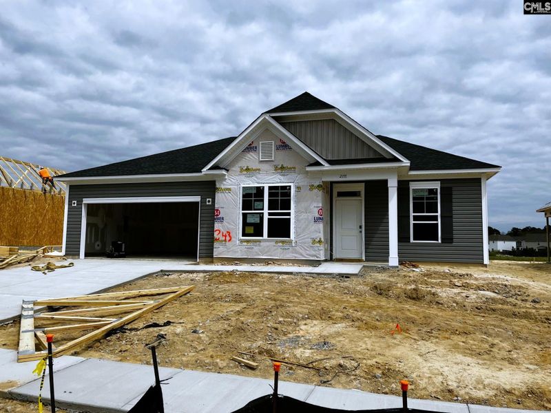 In-progress construction of a new home in Blythewood Farms, Blythewood, SC (Image 26).