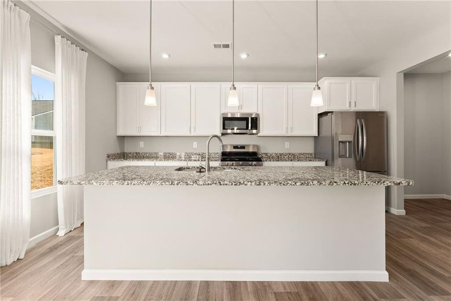 Furnished interior view inside a new home in , Braselton (Image 12). Furnished interior view inside a new home in , Braselton (Image 12).