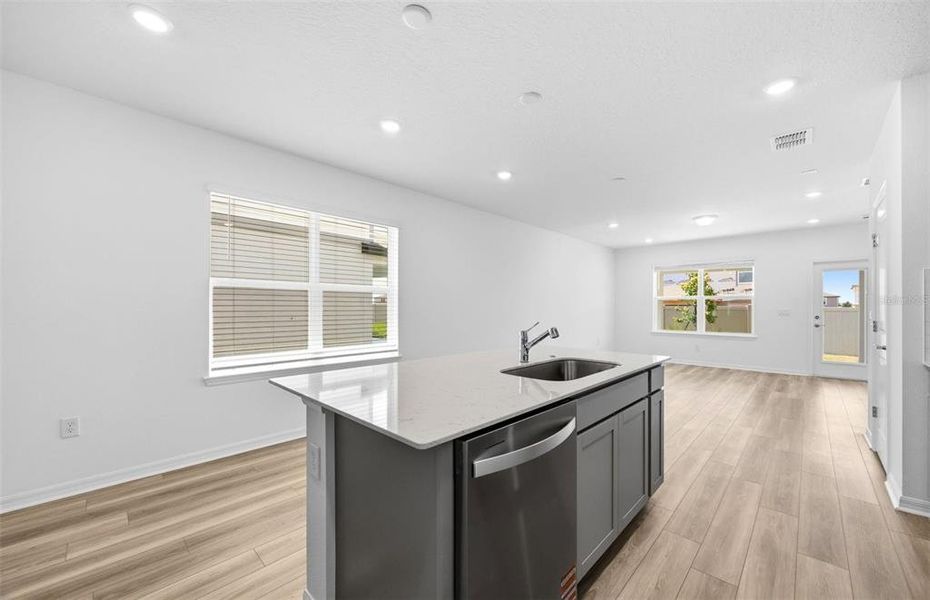 Furnished interior view inside a new home in Riverwood, Zephyrhills (Image 3).