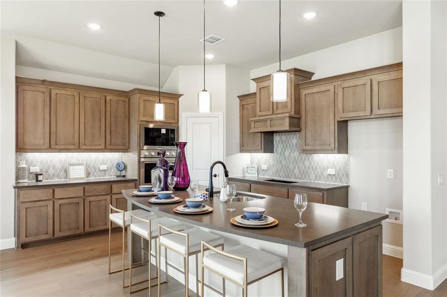 Furnished interior view inside a new home in Crystal Lake Estates, Red Oak (Image 7).
