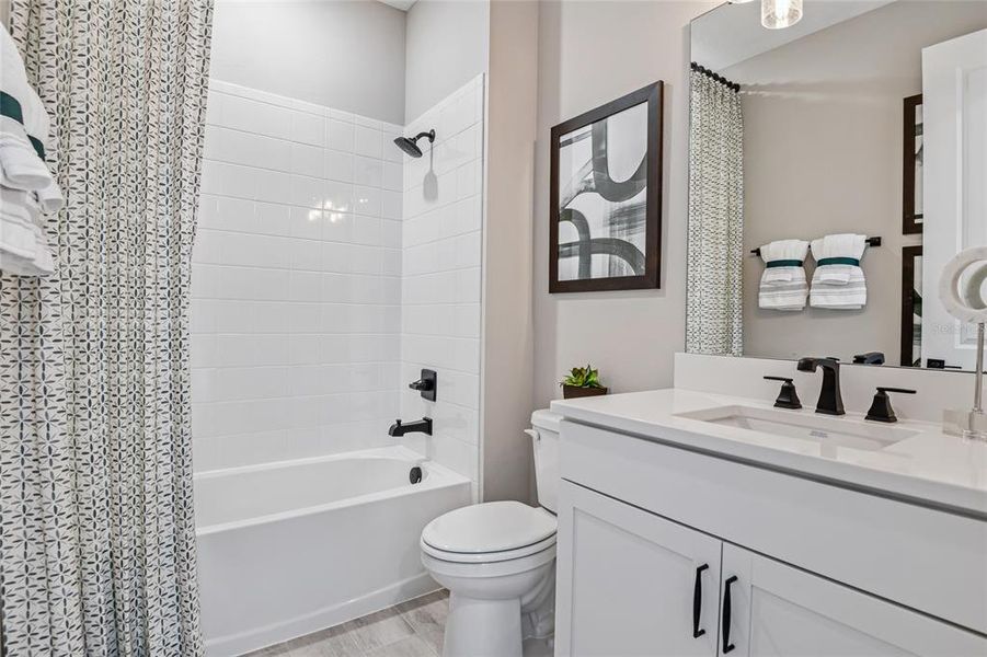 Furnished interior view inside a new home in Seasons at Scenic Terrace, Lake Hamilton (Image 9). Furnished interior view inside a new home in Seasons at Scenic Terrace, Lake Hamilton (Image 9).