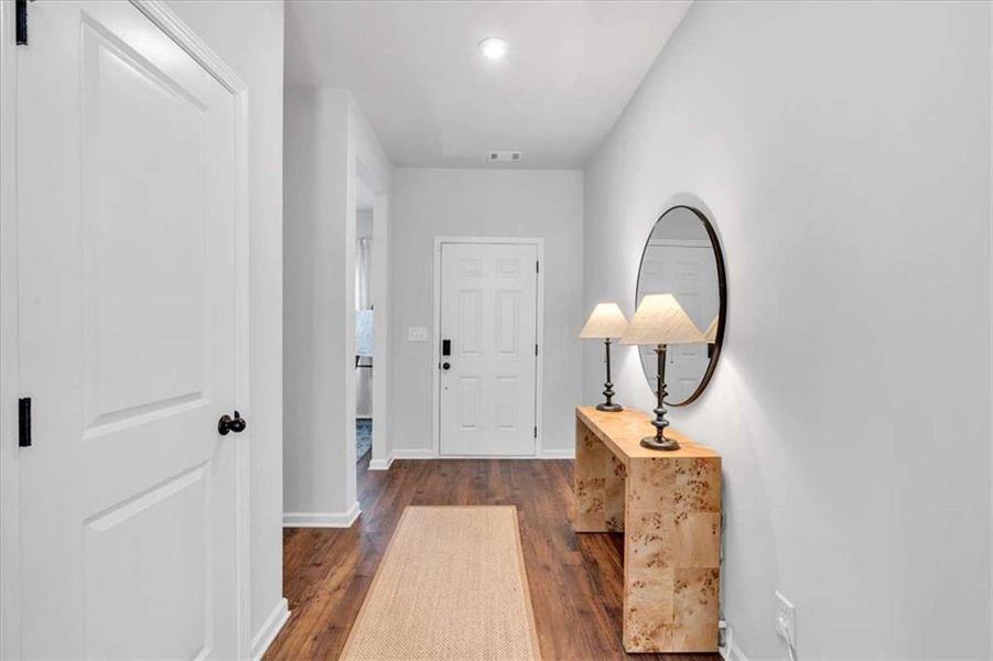Furnished interior view inside a new home in The Reserve at Chapel Hill Phase II, Douglasville (Image 30).