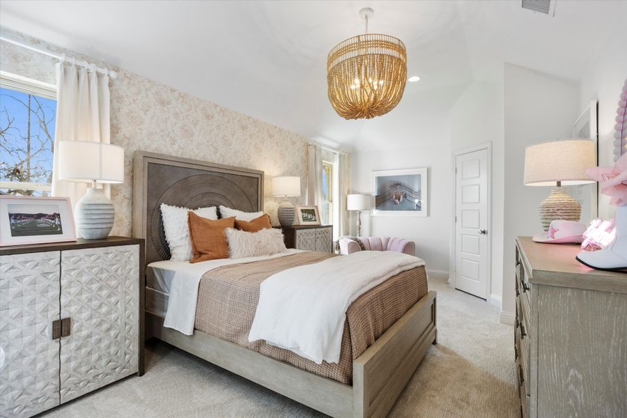 Furnished interior view inside a new home in Lake Shore Village, Rowlett (Image 30).