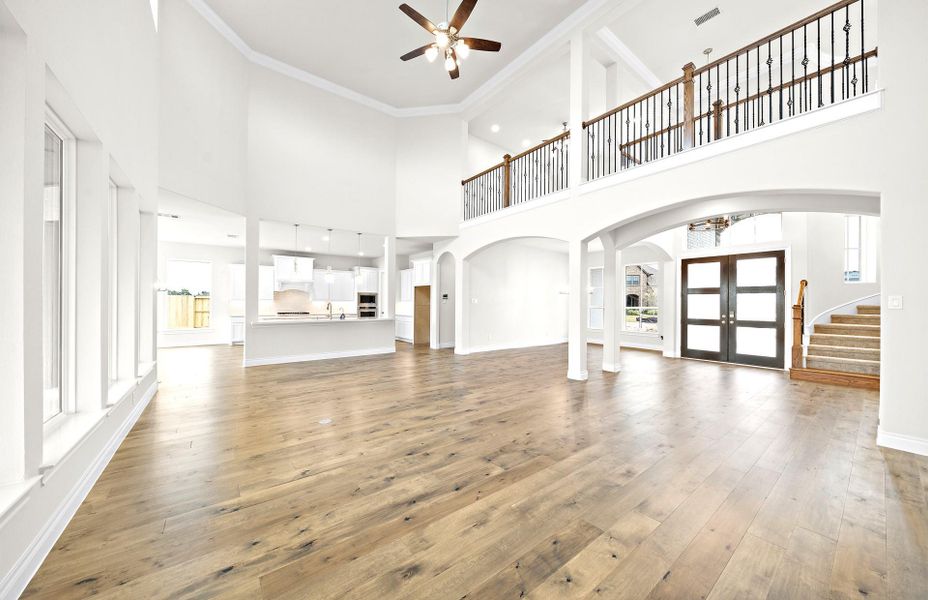 Spacious, unfurnished interior of a new home in Artavia 70′, Conroe (Image 19). Spacious, unfurnished interior of a new home in Artavia 70′, Conroe (Image 19).