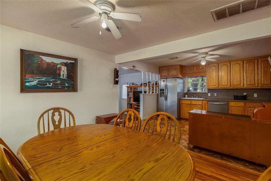 Dining area