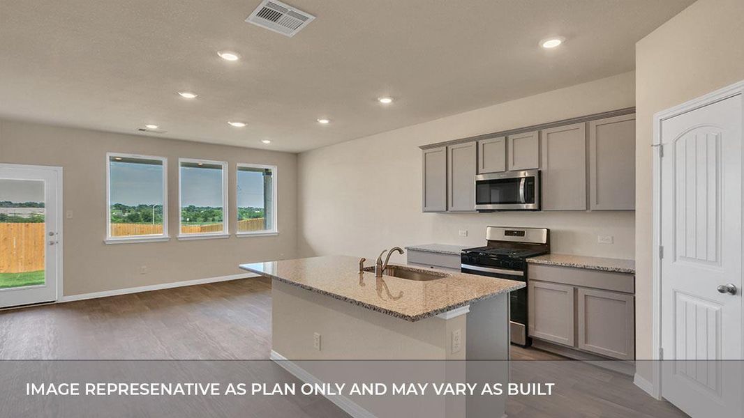 Furnished interior view inside a new home in Talavera, Kyle (Image 5). Furnished interior view inside a new home in Talavera, Kyle (Image 5).