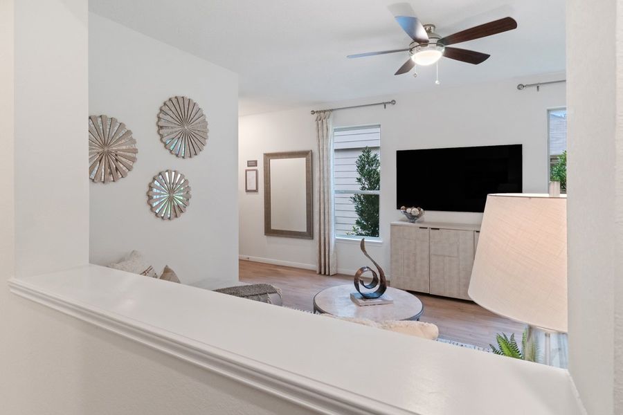 Open floor plan Open floor plan