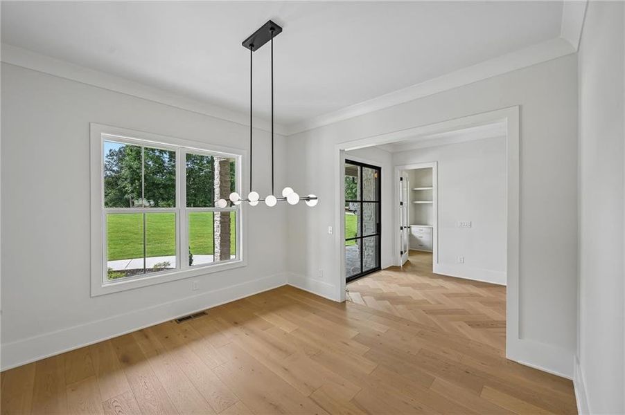 Spacious, unfurnished interior of a new home in , Buford (Image 37).