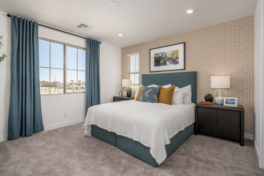 Representative furnished interior of a home built from the 3 by Risewell Homes in Bella Storia, Gilbert (Image 9).