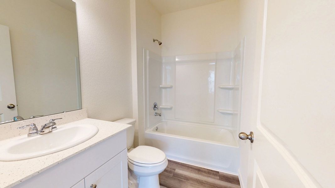 Image 8 representing the Dawn by Starlight Homes in Cottonwood Creek, San Marcos, TX. Image 8 representing the Dawn by Starlight Homes in Cottonwood Creek, San Marcos, TX.