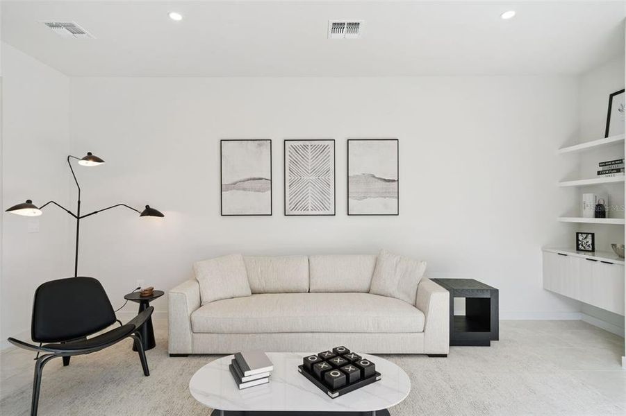 Furnished interior view inside a new home in , Lady Lake (Image 33). Furnished interior view inside a new home in , Lady Lake (Image 33).