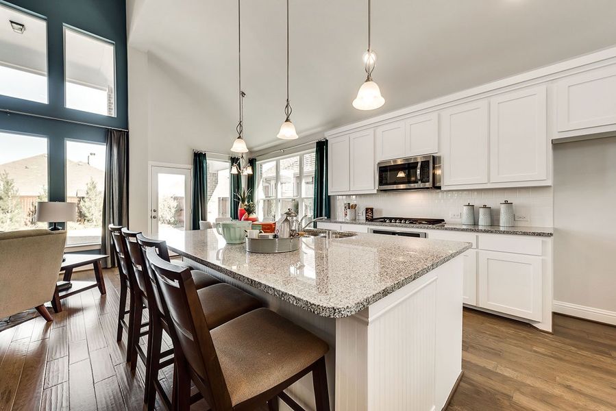Representative furnished interior of a home built from the Grand Savannah by Grand Homes in Grand Oaks, Celina (Image 5).