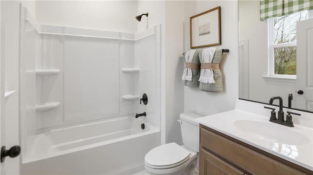 Furnished interior view inside a new home in , Dawsonville (Image 28).