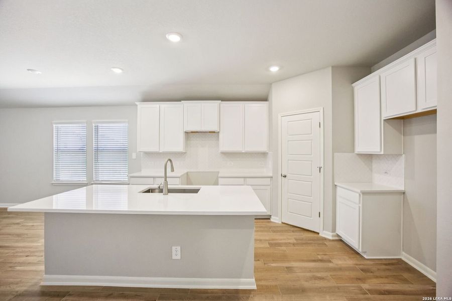 Furnished interior view inside a new home in Kallison Ranch, San Antonio (Image 8).