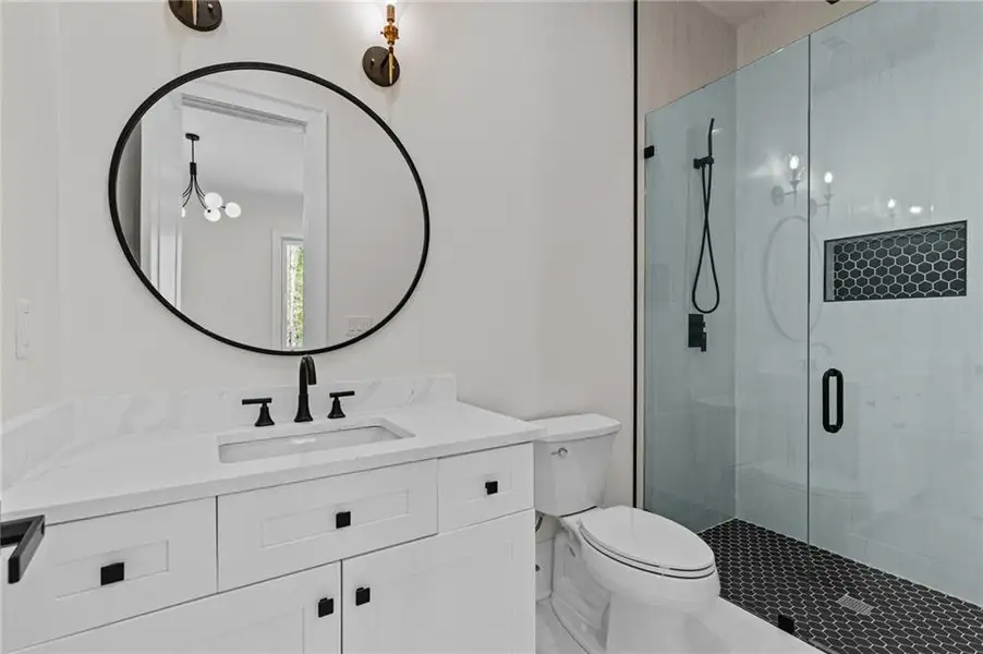 Furnished interior view inside a new home in , Dacula (Image 5).