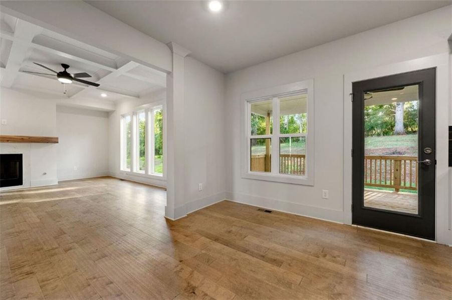 Spacious, unfurnished interior of a new home in Steeplechase, Hoschton (Image 34).