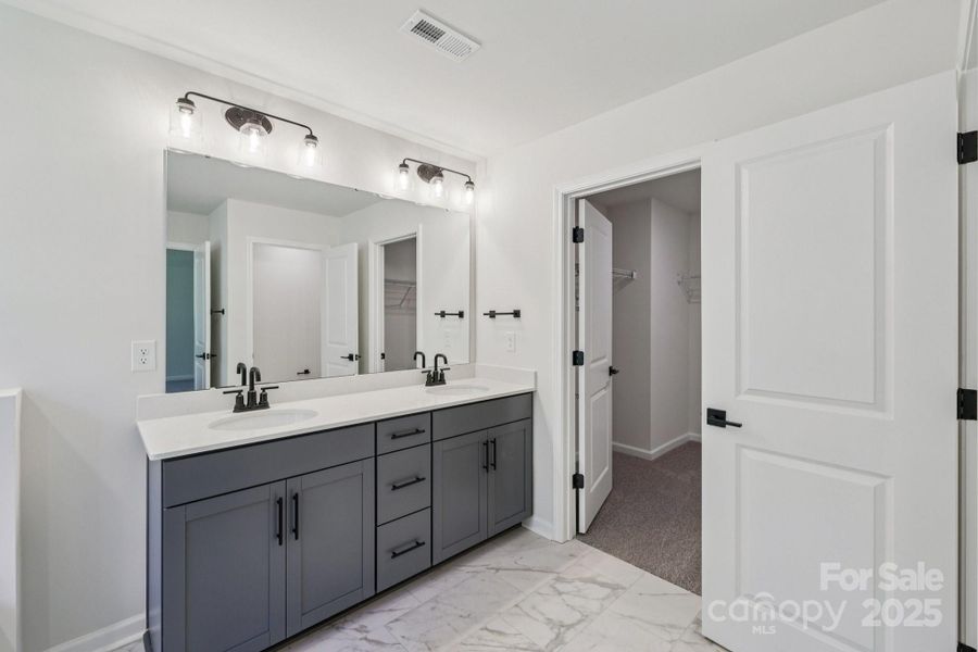 Furnished interior view inside a new home in Falls Cove, Troutman (Image 8). Furnished interior view inside a new home in Falls Cove, Troutman (Image 8).