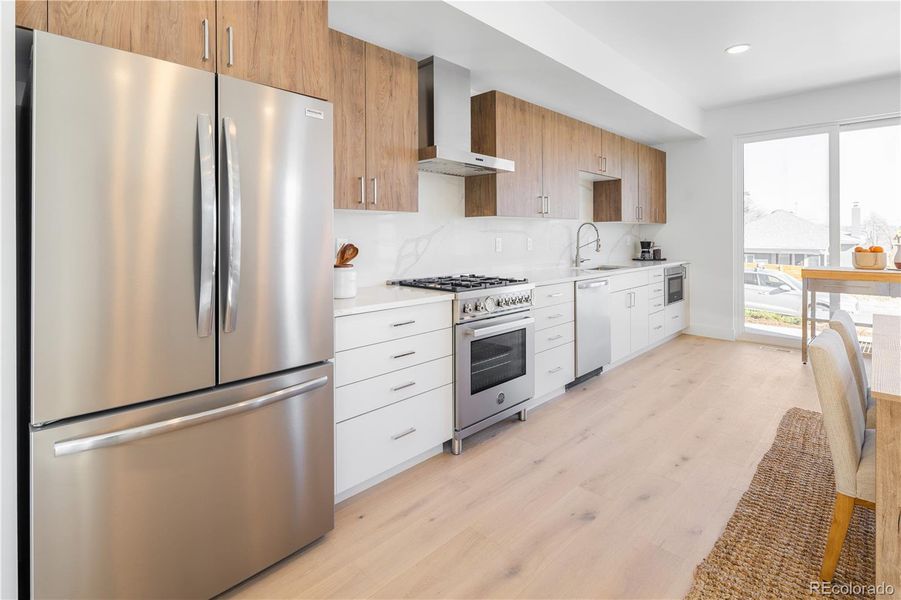 Furnished interior view inside a new home in , Denver (Image 9).