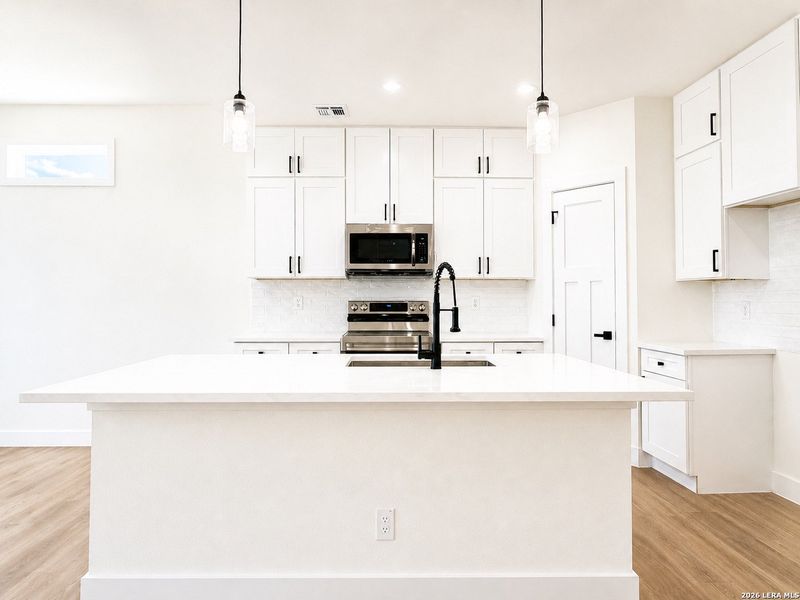 Furnished interior view inside a new home in , San Antonio (Image 6).