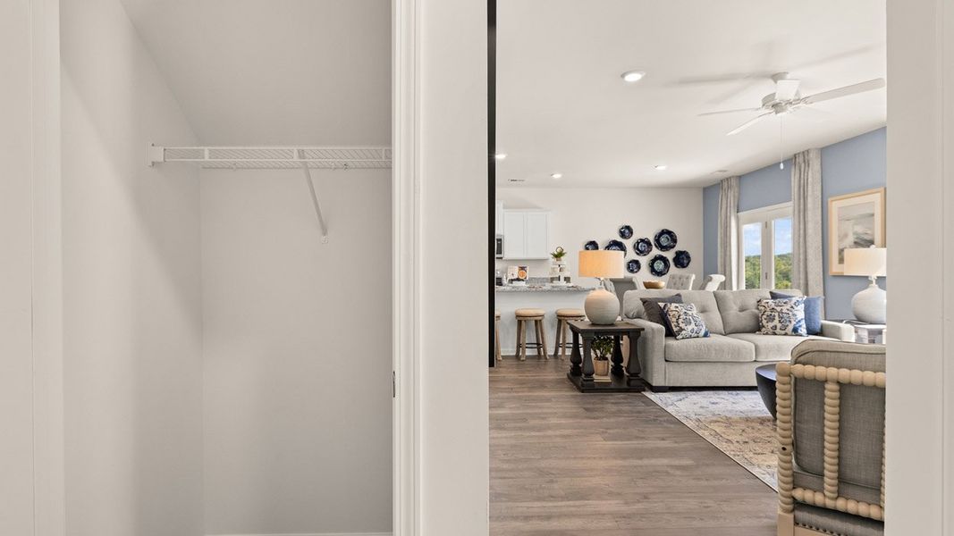 Representative furnished interior of a home built from the Hayden by D.R. Horton in Captain's Corner, Grovetown (Image 37).