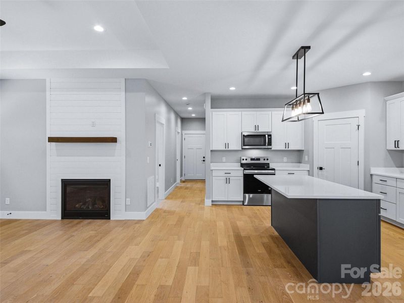 Furnished interior view inside a new home in , Hendersonville (Image 6).