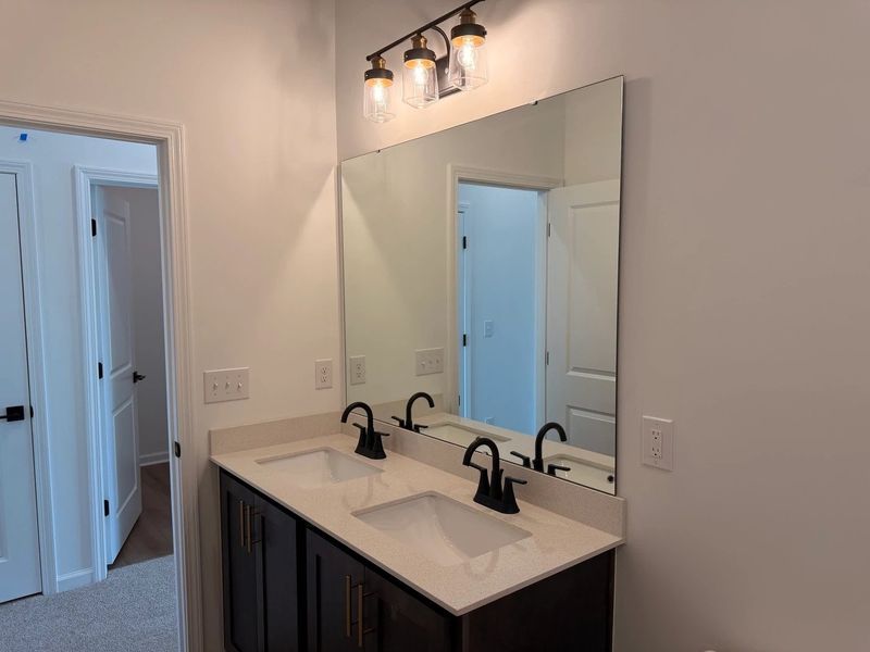 Bath 2 featuring AW Collection® Oxford - Clean finishes and calming hues.