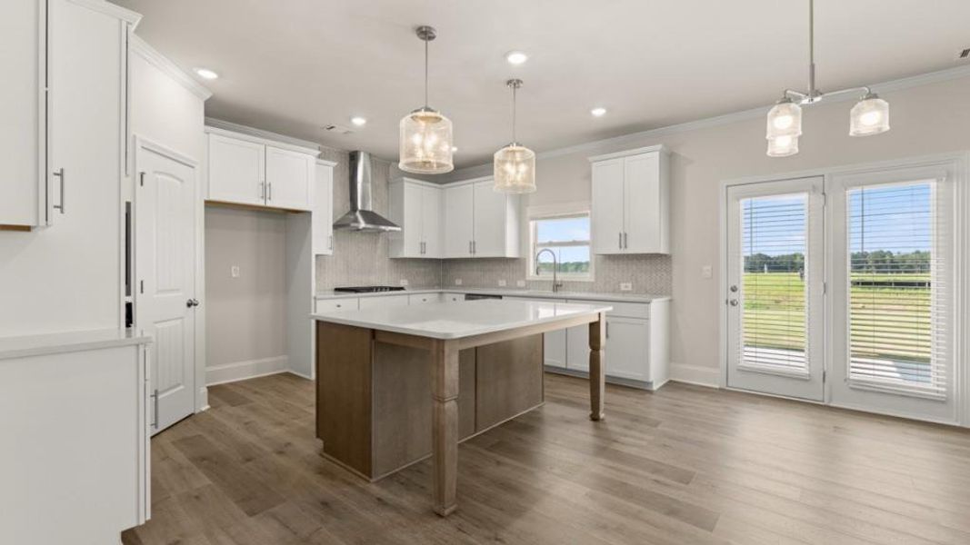 Furnished interior view inside a new home in Hamptons at Riverwood East, Dallas (Image 9).
