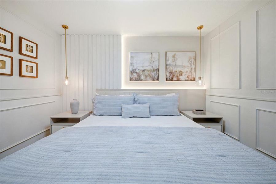 Furnished interior view inside a new home in Solara Resort, Kissimmee (Image 29).