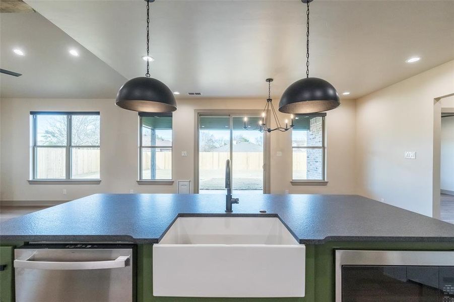 Furnished interior view inside a new home in , Abilene (Image 6).