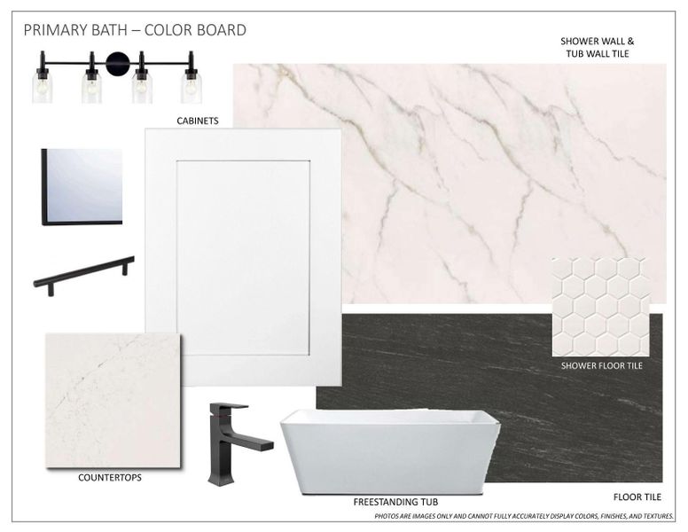Sample of building materials used in homes in Elyson, Katy (Image 33).