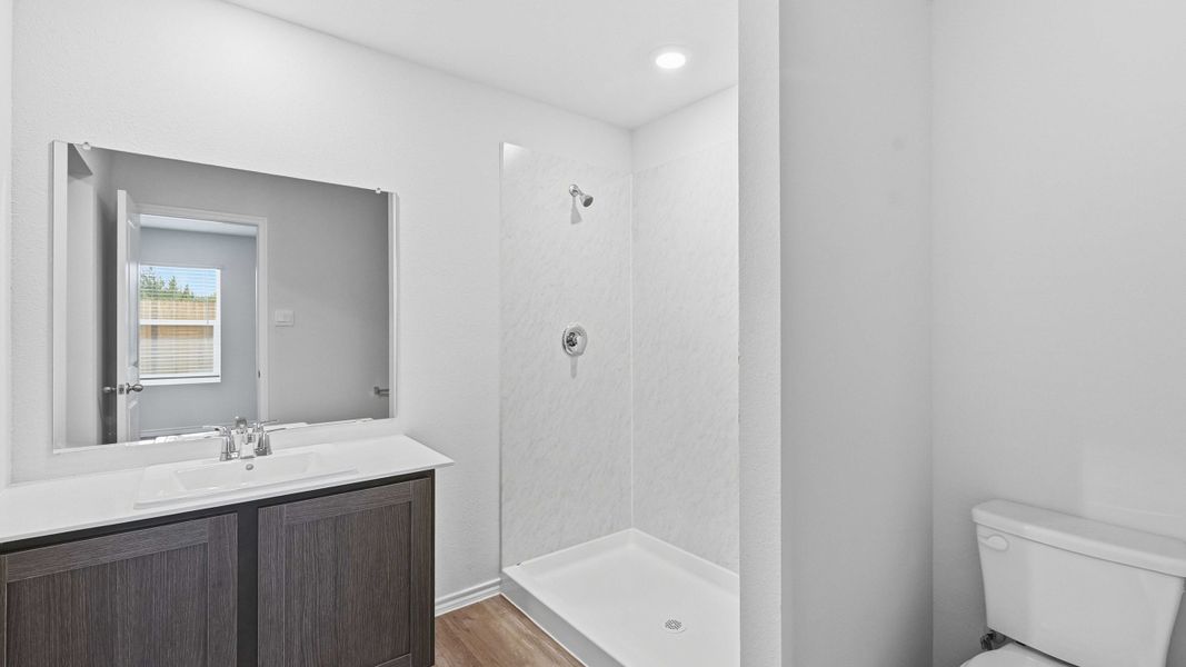 Representative furnished interior of a home built from the Emma by D.R. Horton in Maplewood Meadows, Forney (Image 8).