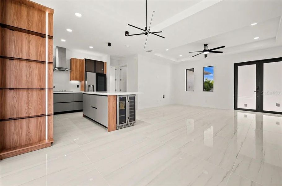 Furnished interior view inside a new home in , Cape Coral (Image 10).