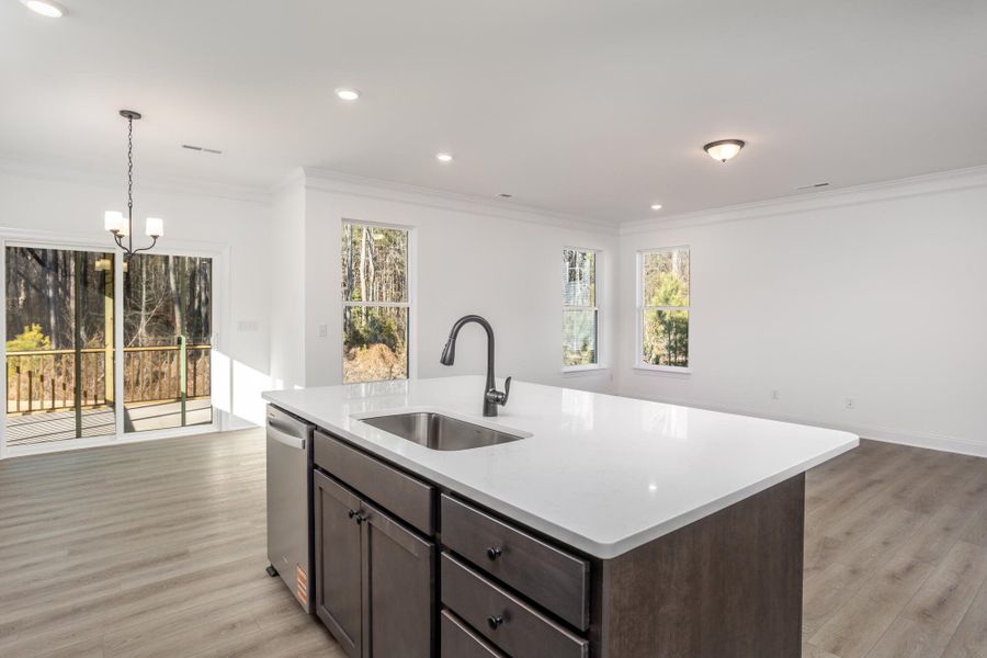 Furnished interior view inside a new home in Daniel Farms, Benson (Image 13). Furnished interior view inside a new home in Daniel Farms, Benson (Image 13).