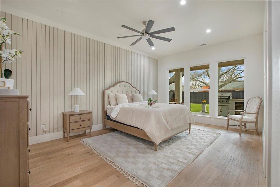 Furnished interior view inside a new home in , Richardson (Image 9).