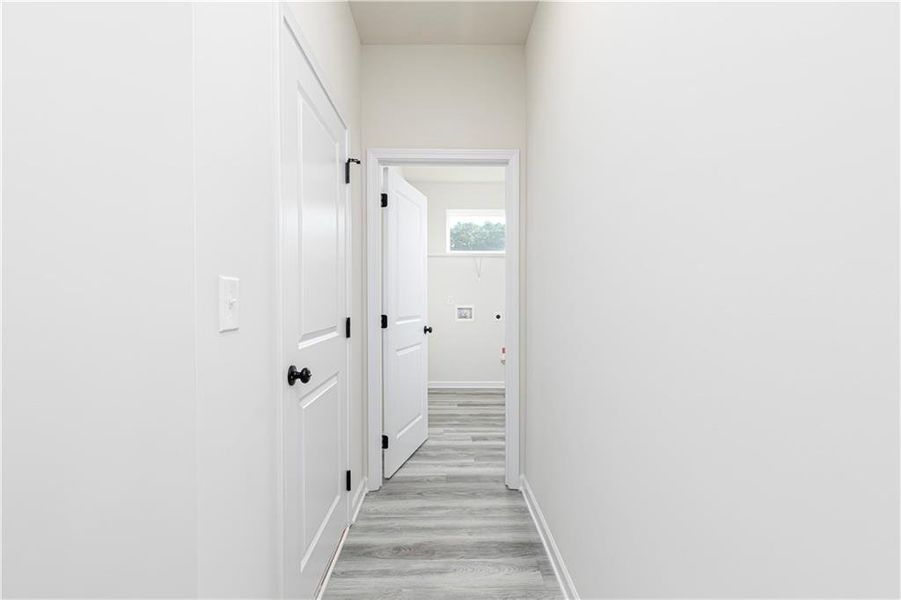 Spacious, unfurnished interior of a new home in Lake Preserve at Jackson Trail, Jefferson (Image 15). Spacious, unfurnished interior of a new home in Lake Preserve at Jackson Trail, Jefferson (Image 15).