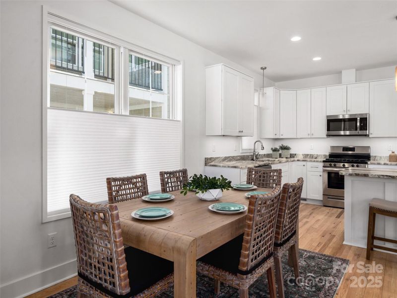 Furnished interior view inside a new home in , Saluda (Image 6).