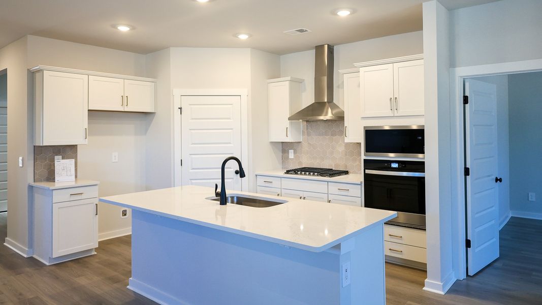 Furnished interior view inside a new home in Nexus South, Gallatin (Image 24).