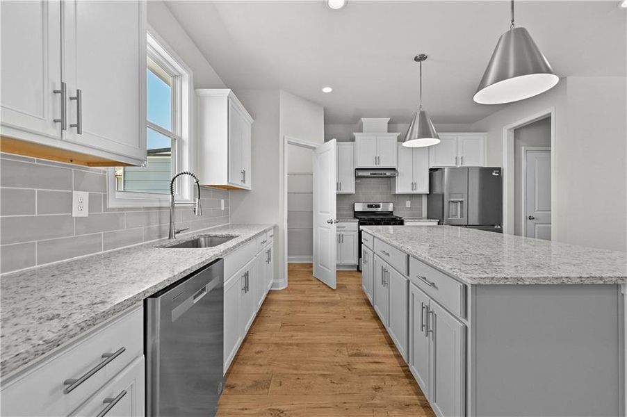 Furnished interior view inside a new home in , Sugar Hill (Image 12).