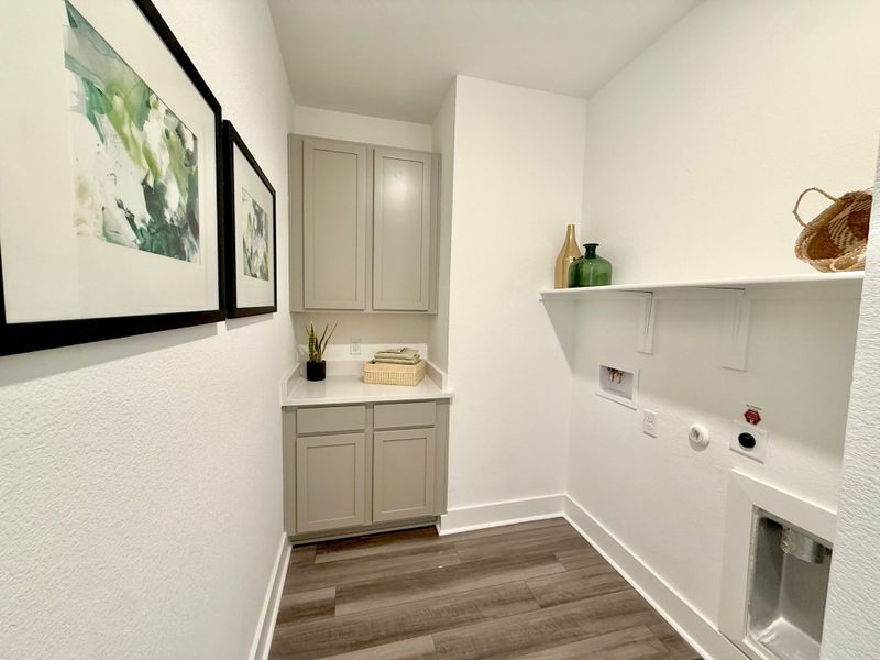 Furnished interior view inside a new home in Sage Collection – Freedom at Anthem, Kyle (Image 8).