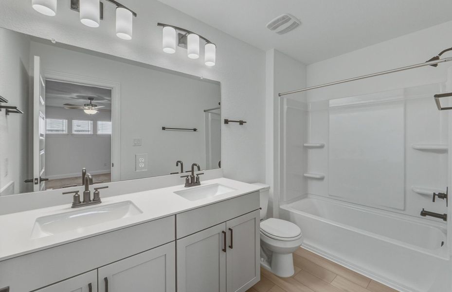 Furnished interior view inside a new home in Lagos, Manor (Image 11).