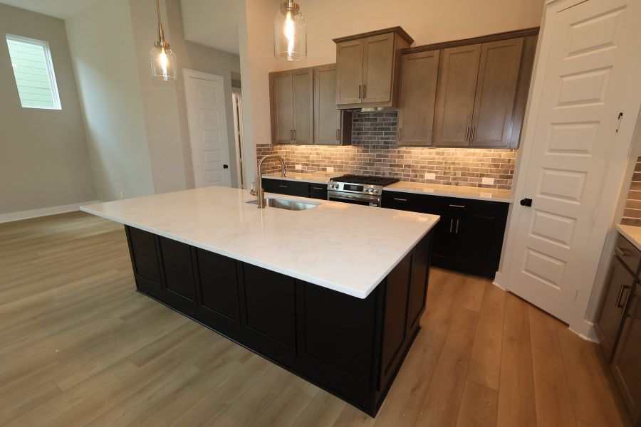 Furnished interior view inside a new home in Bridgeland Central: Emerald Heights - Landmark Row Collection, Cypress (Image 4).