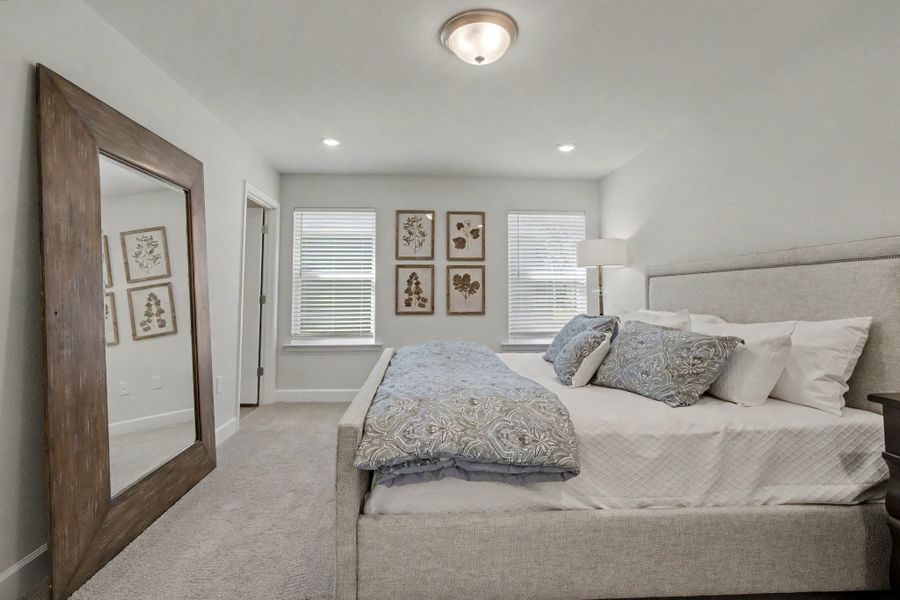 Representative furnished interior of a home built from the Plan 1250 by Adams Homes in Turtle Creek, Cantonment (Image 25).