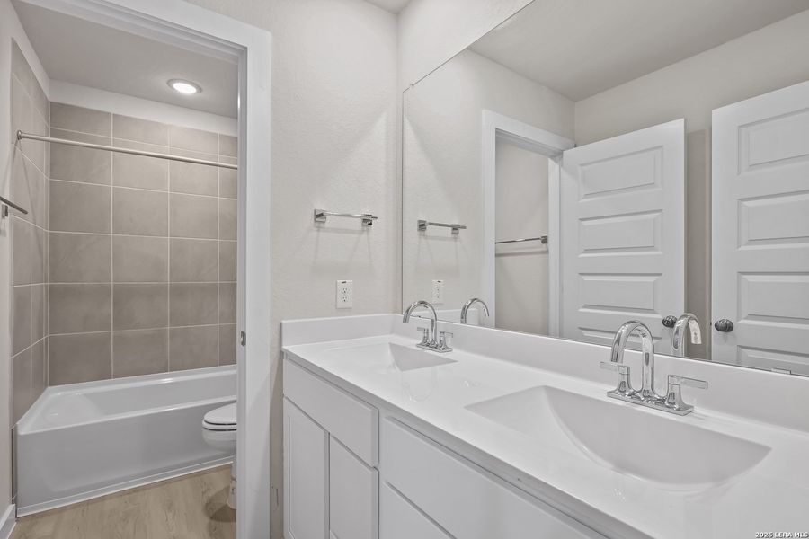 Furnished interior view inside a new home in Applewhite Meadows, San Antonio (Image 6).