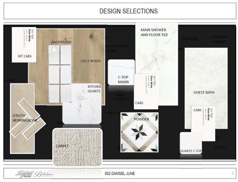 Representative photo of design selections for 632 Damsel June