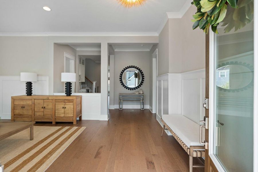 Furnished interior view inside a new home in , Mount Pleasant (Image 32).