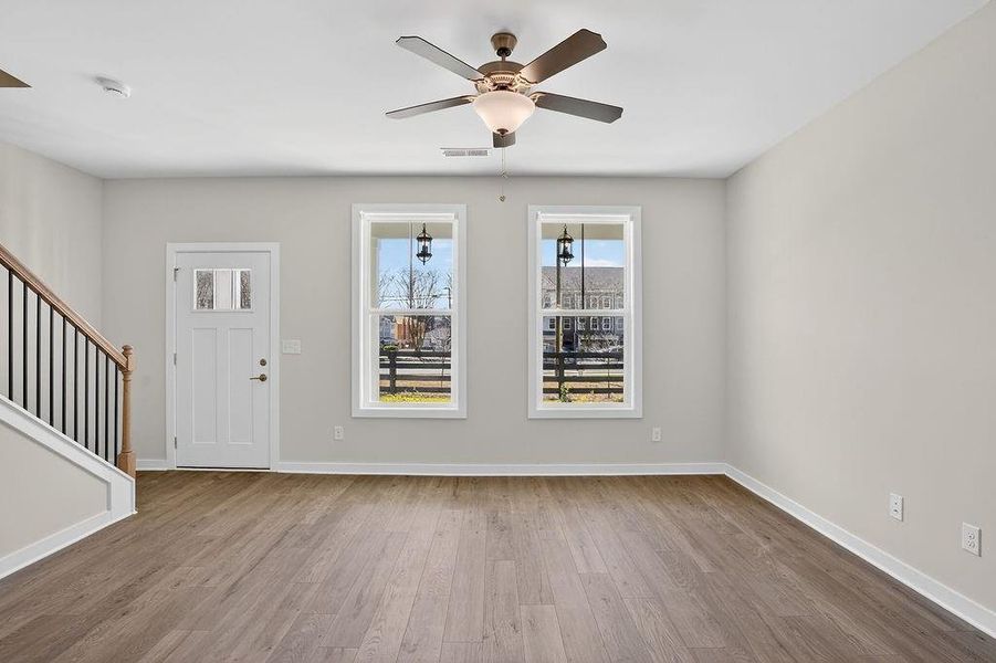 Spacious, unfurnished interior of a new home in , Fayetteville (Image 15). Spacious, unfurnished interior of a new home in , Fayetteville (Image 15).